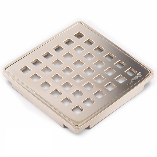 Wedi Premium Drain Cover, Chrome