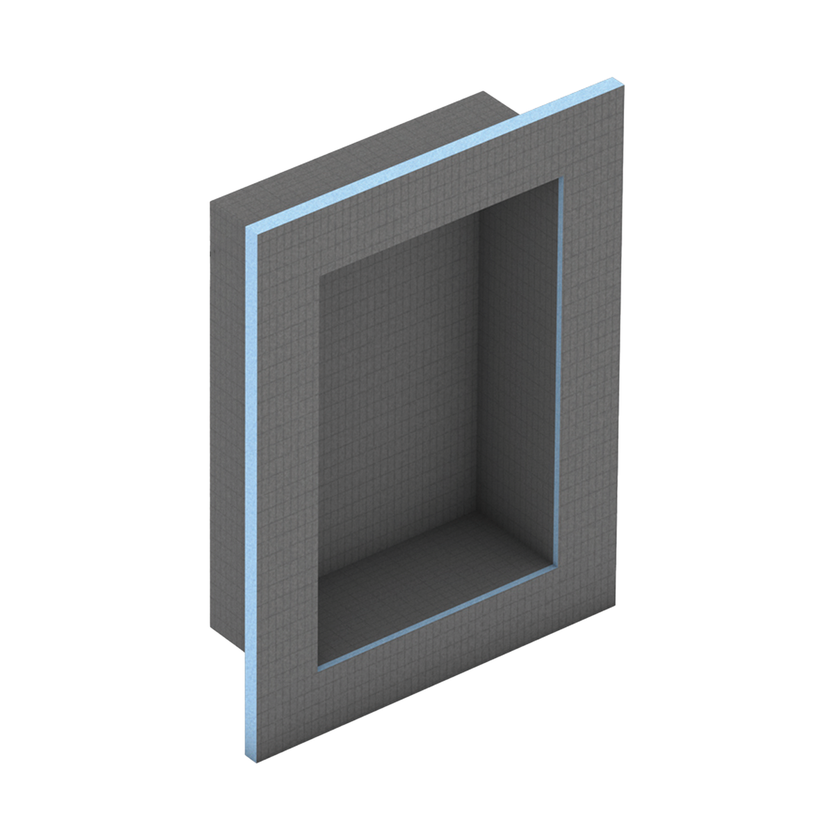 Wedi Recessed Shower Niche, 16" x 12"