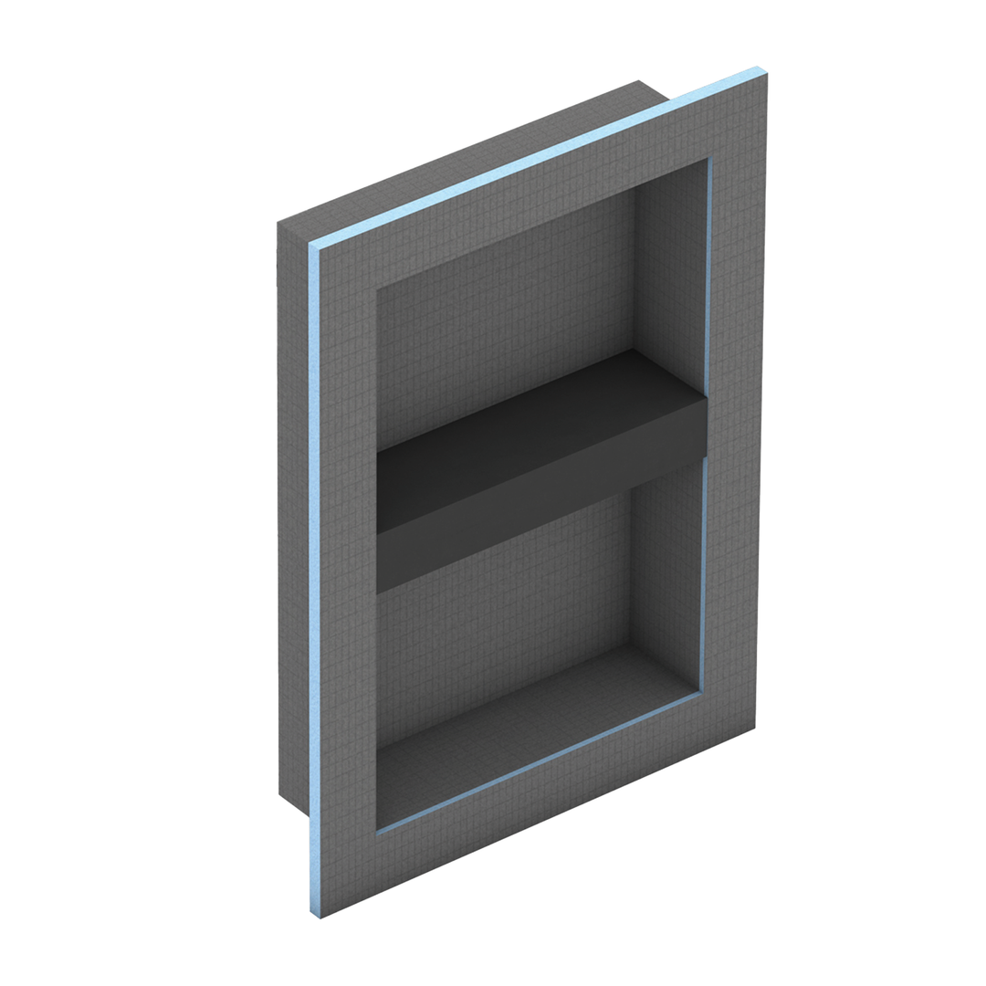 Wedi Recessed Shower Niche, 16" x 22"