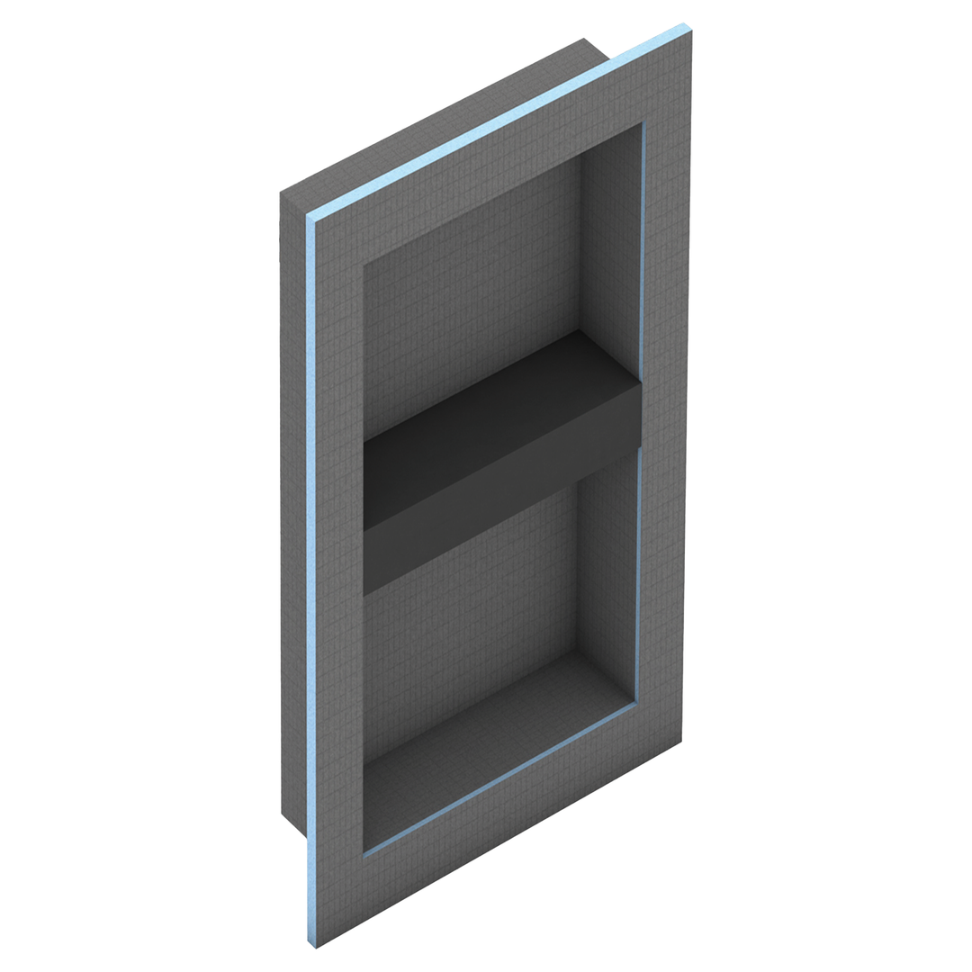 Wedi Recessed Shower Niche, 16" x 32"
