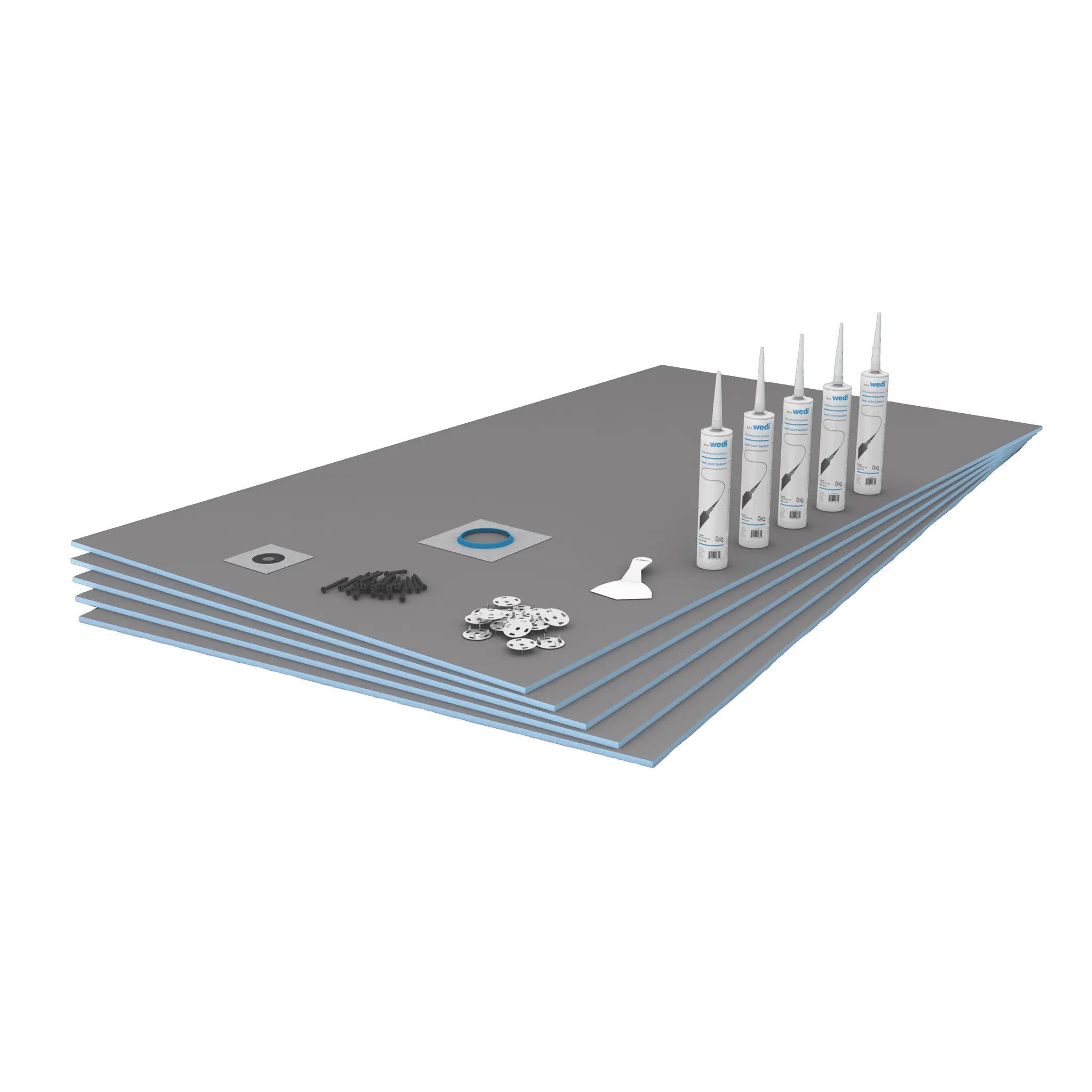 wedi Tub & Shower Wall Kit