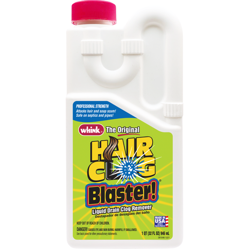 Whink Hair Clog Blaster - Fast-Acting Hair Clog Remover