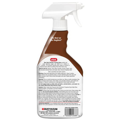 Whink Rust Stain Remover - Effective Stain Removal Formula