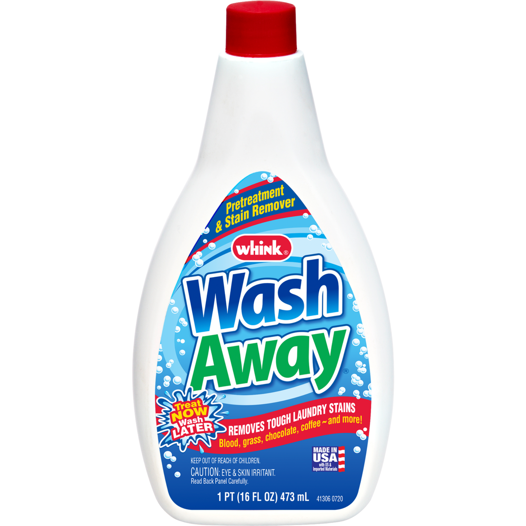 Whink Wash Away stain remover bottle