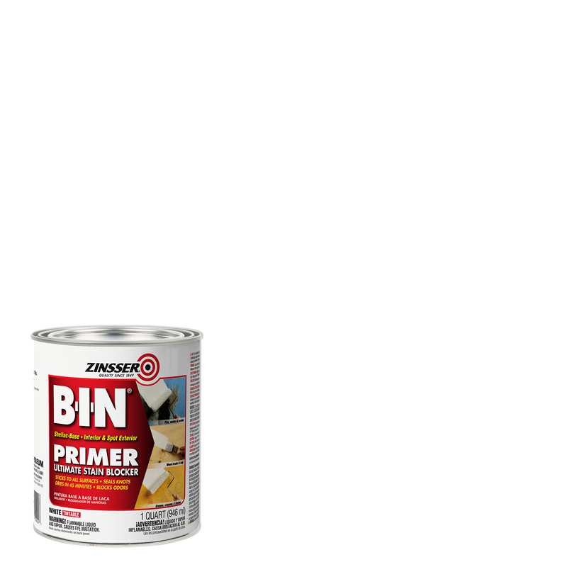  Zinsser B-I-N Shellac-Base Primer - Effective Sealing and Priming Solution