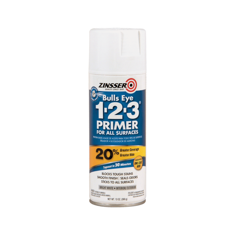 Zinsser Bulls Eye 1-2-3 Primer - High-Quality Primer for All Surfaces