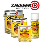 Zinsser Bulls Eye Shellac Clear - Protective clear finish for wood and more