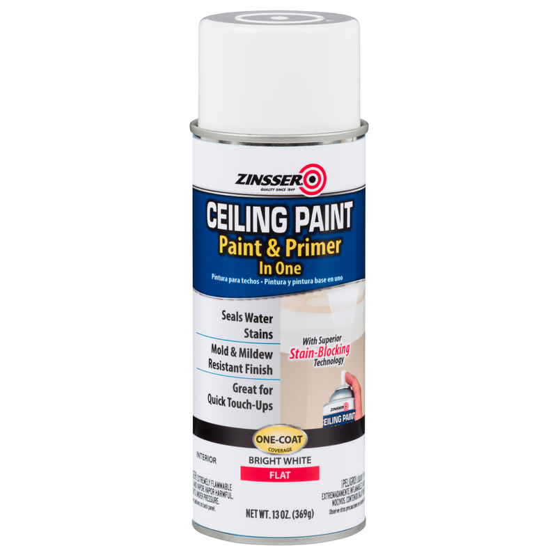 Zinsser Ceiling Paint - Paint and Primer in One, 13oz
