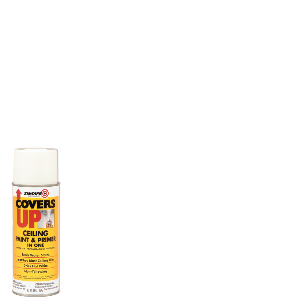 Zinsser COVERS UP Ceiling Paint & Primer In One, 13oz