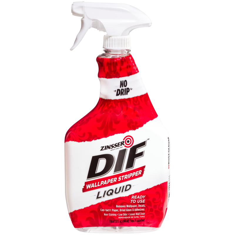 Zinsser DIF Liquid Ready-To-Use Wallpaper Stripper bottle