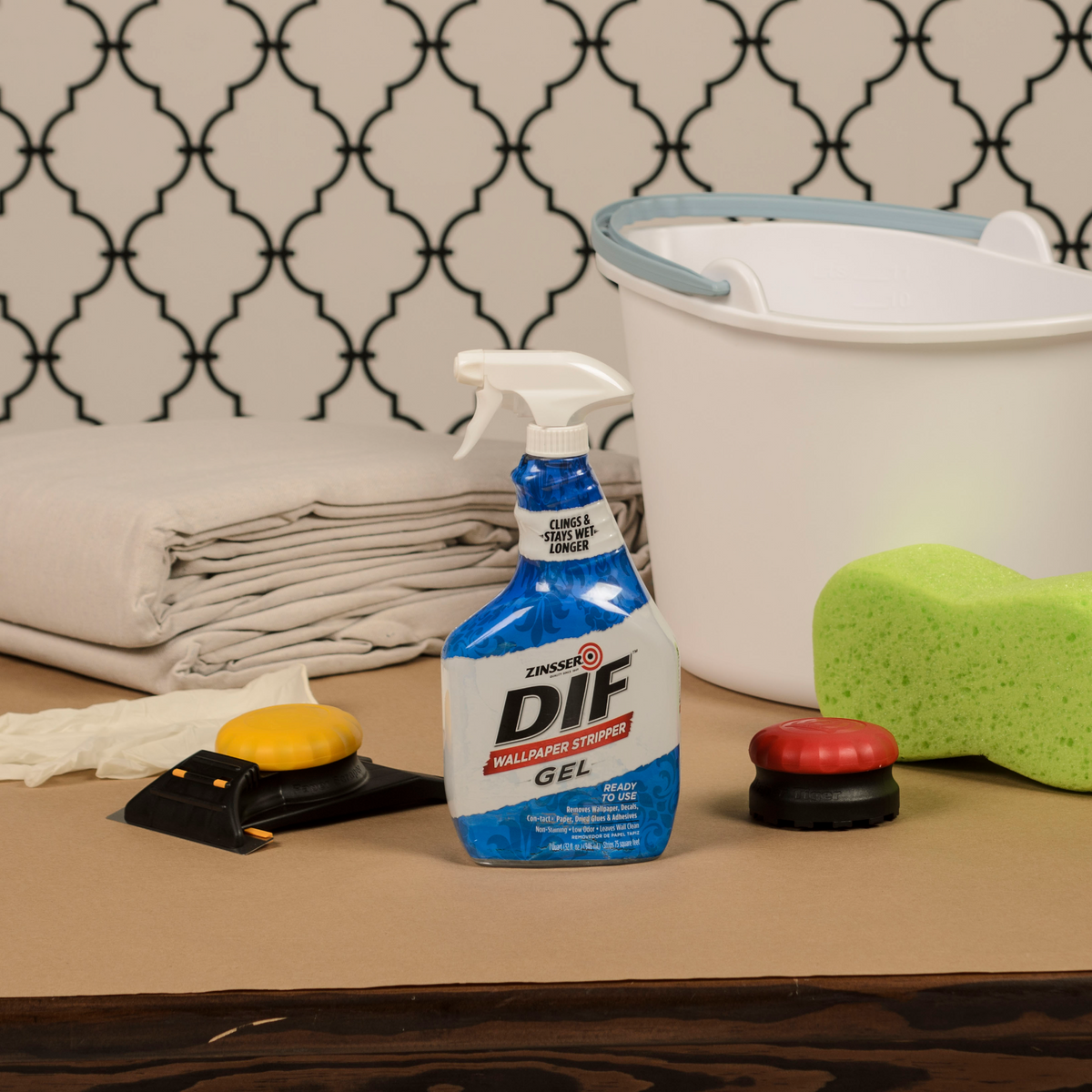 Zinsser DIF Wallpaper Stripper Gel bottle