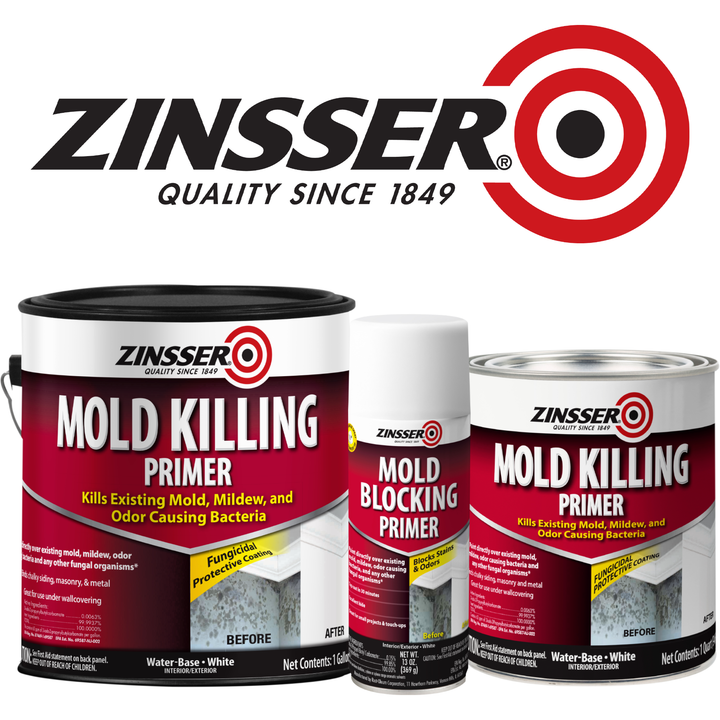 Zinsser Mold Killing Primer - Effective Mold Removal Solution