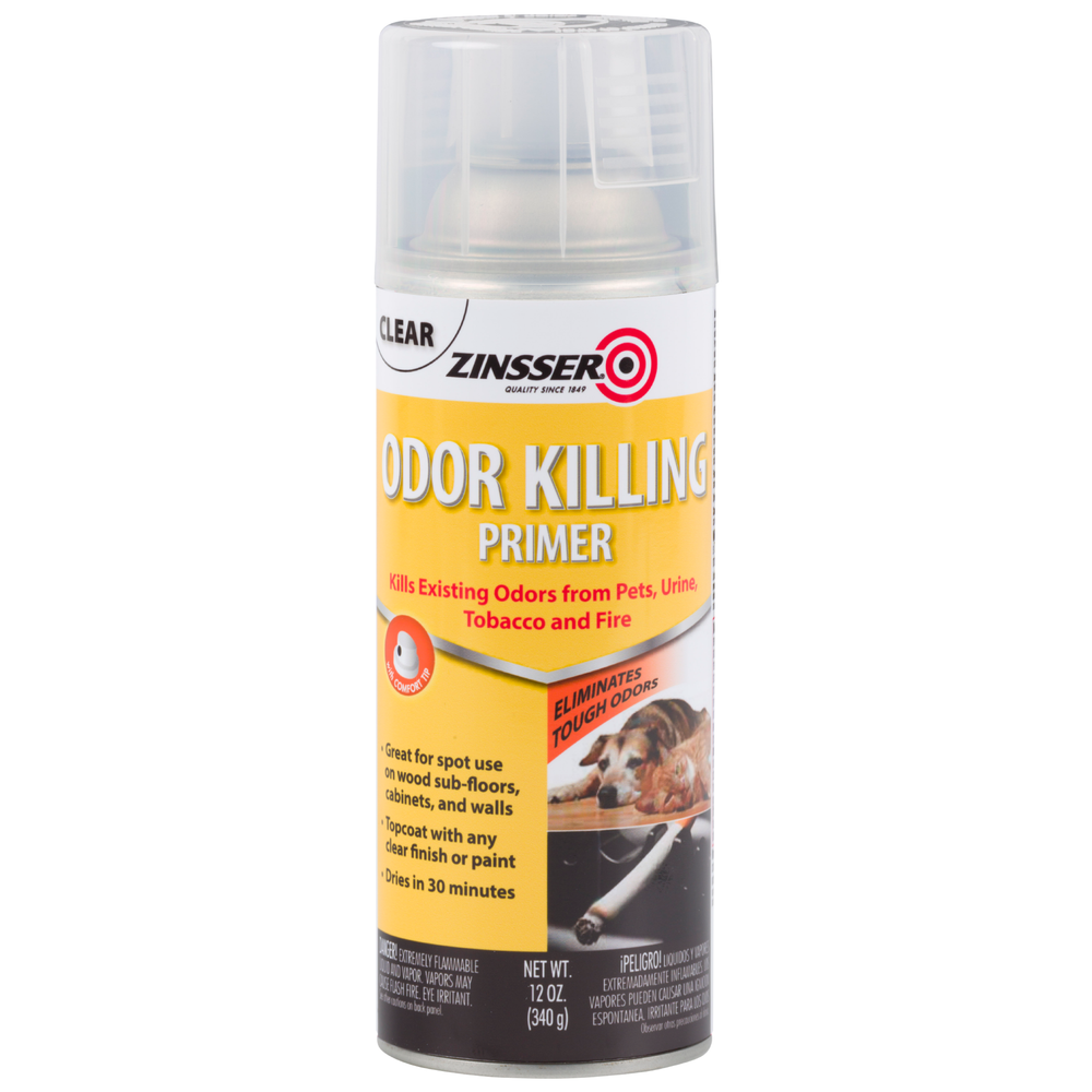 Zinsser Odor Killing Primer - Seals and blocks odors effectively