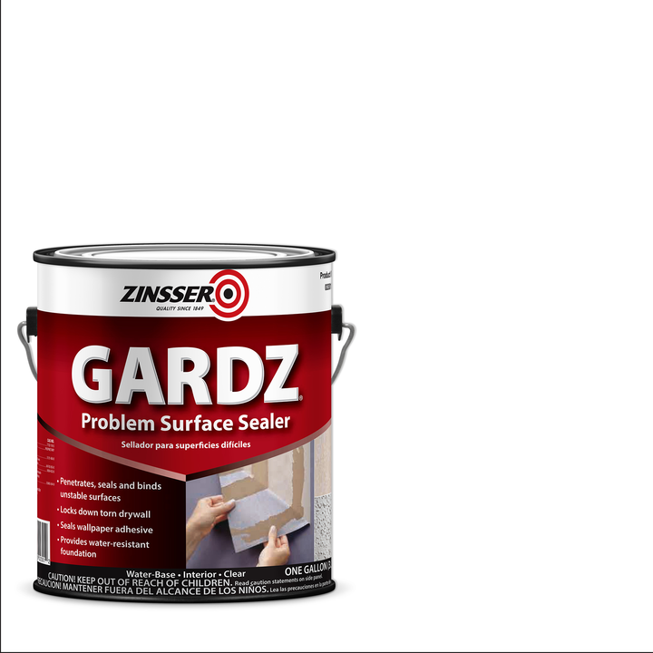 Zinsser GARDZ Problem Surface Sealer Clear Color Swatch