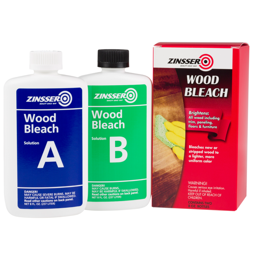 Zinsser Wood Bleach Product - Effective Wood Stain Remover